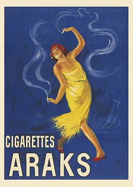 Art Deco metal poster collection
