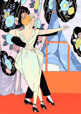 Umberto Brunelleschi &mdash; Art Deco metal poster