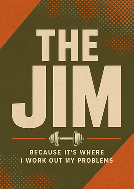Workout Humor Toilet Sign &mdash; Bathroom Wall Society metal poster