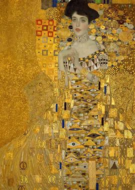 Adele Bloch Bauer &mdash; Gustav Klimt metal poster