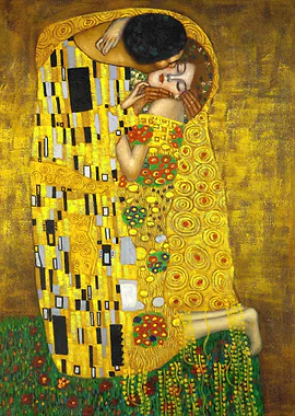 Gustav Klimt metal poster collection