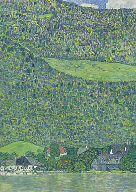 Litzlberg Gustav Klimt &mdash; Gustav Klimt metal poster