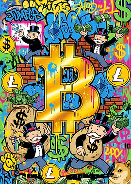 Hodl My Wall metal poster collection