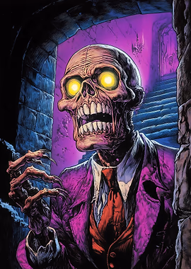Horror Creepy metal poster collection