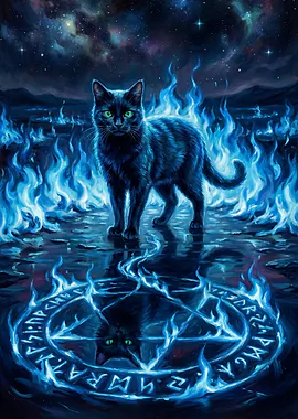 Noctural Guardians metal poster collection