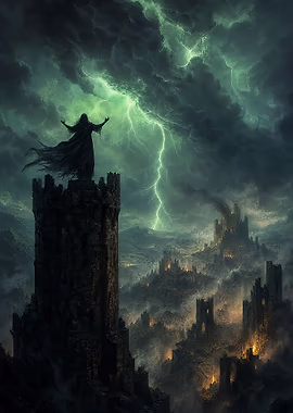 The Architect of Ruins &mdash; Spotlight metal poster